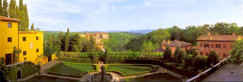 Gardens of Villa Il Borro